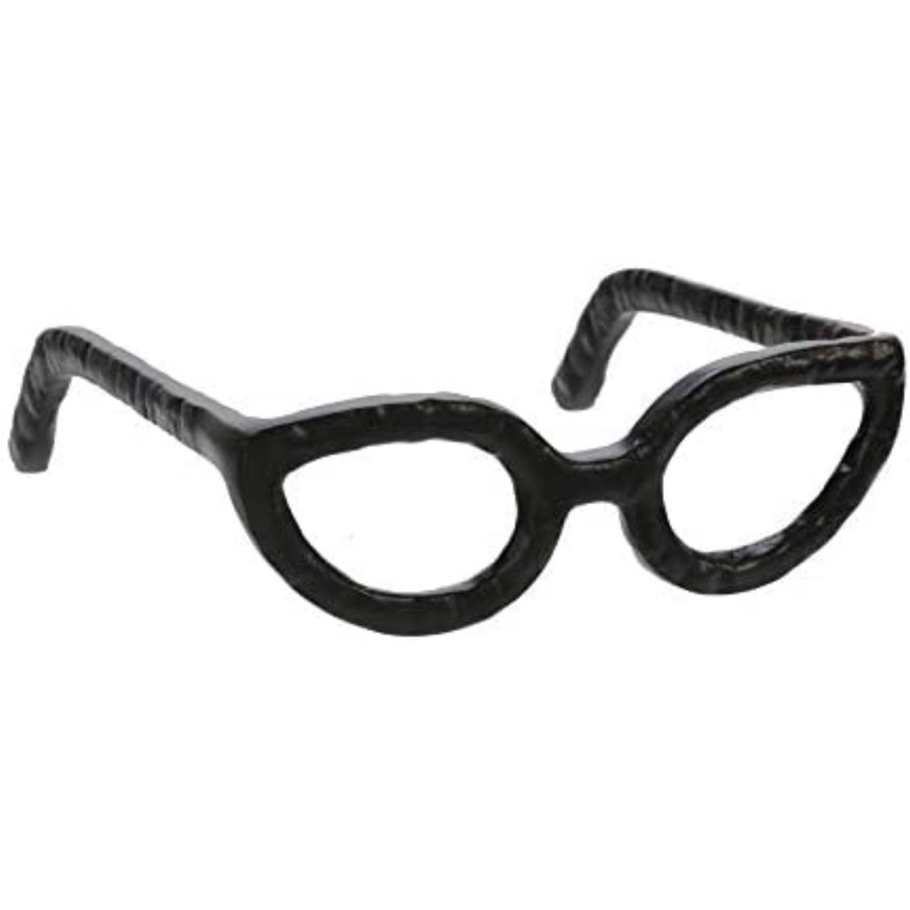 Sagebrook home, aluminum decorative glasses, black